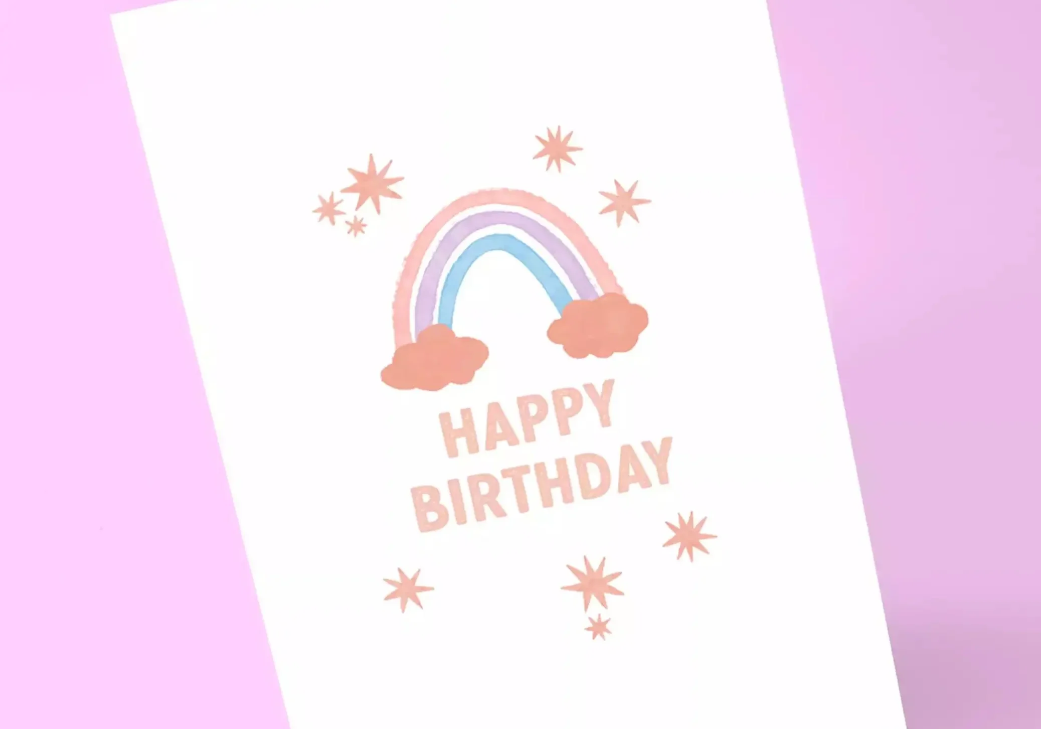 carte anniversaire pour enfant avec bonbons et enveloppe Fizzer