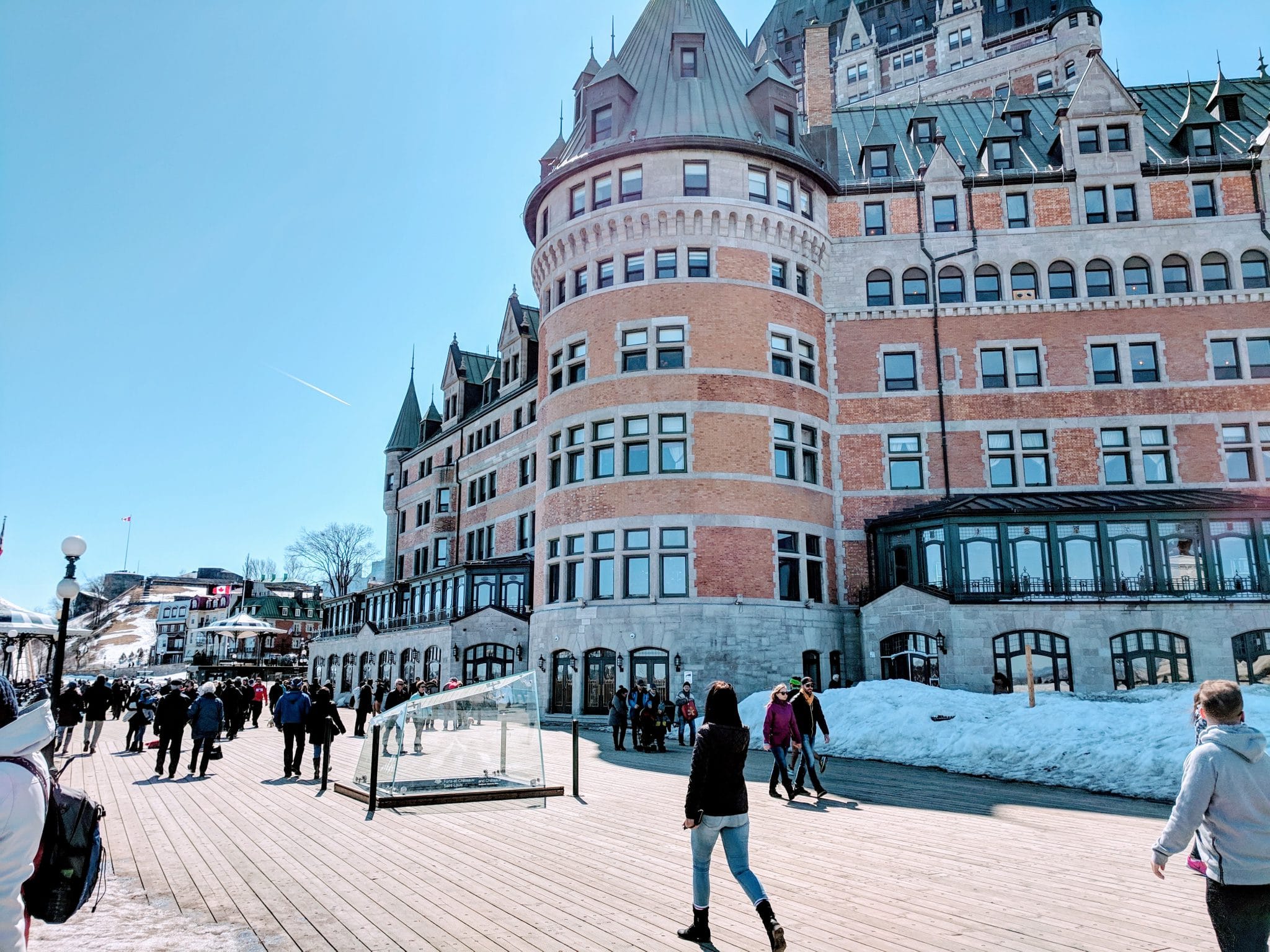 Photographie du château de Frontenac à Québec