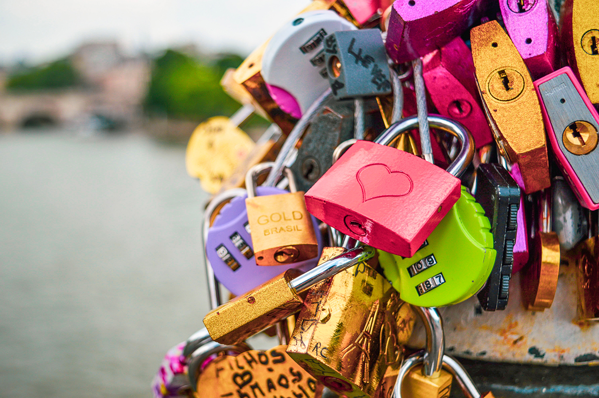 Cadenas du Pont des Arts a Paris