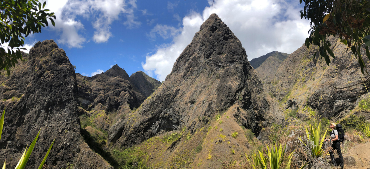 Cirque de Mafate a l'ile de la Reunion