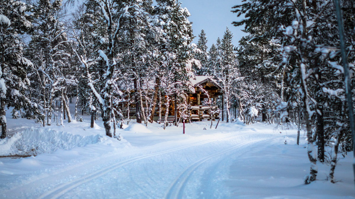 Chalet du Pere Noel au Pole Nord