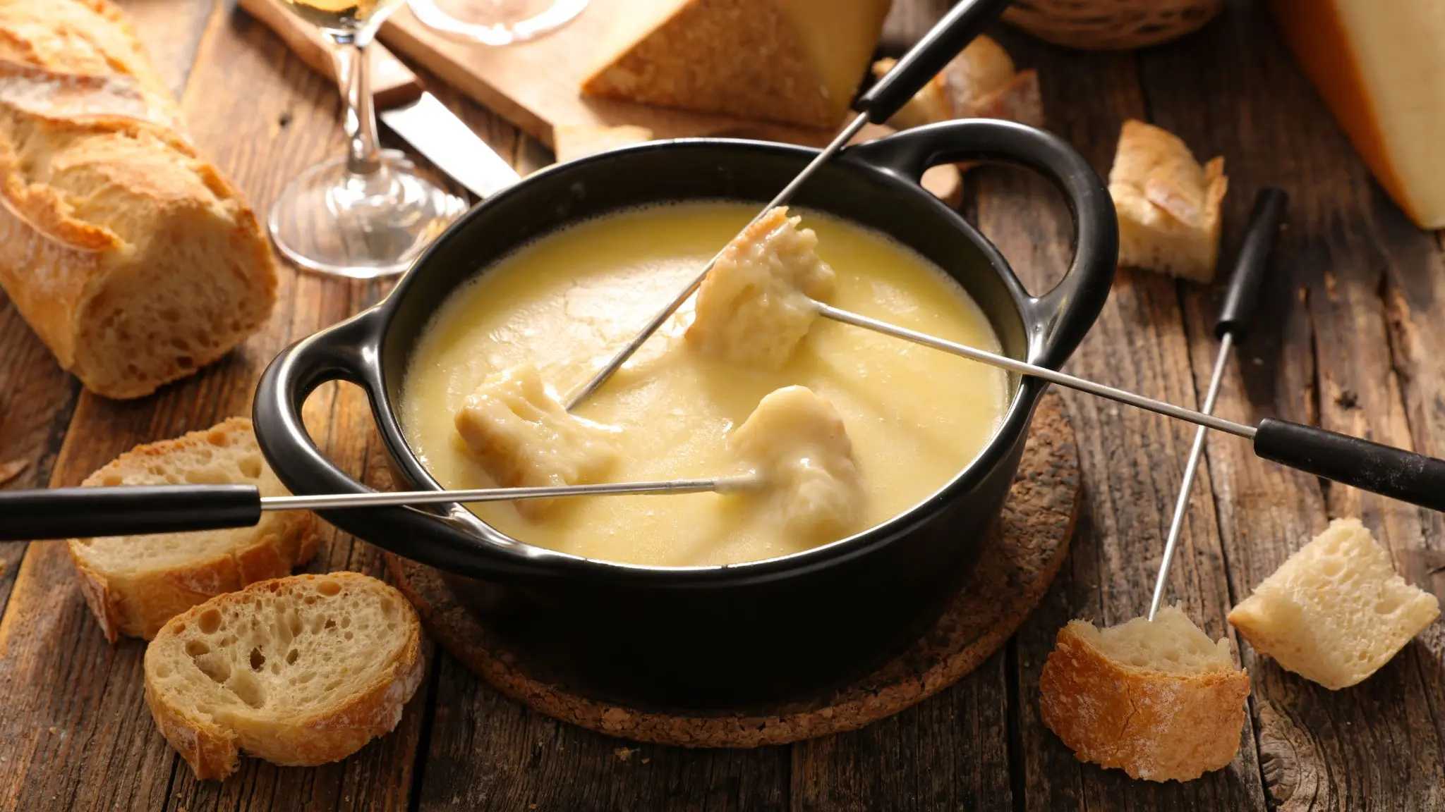 idees recettes a faire au ski fondue savoyarde