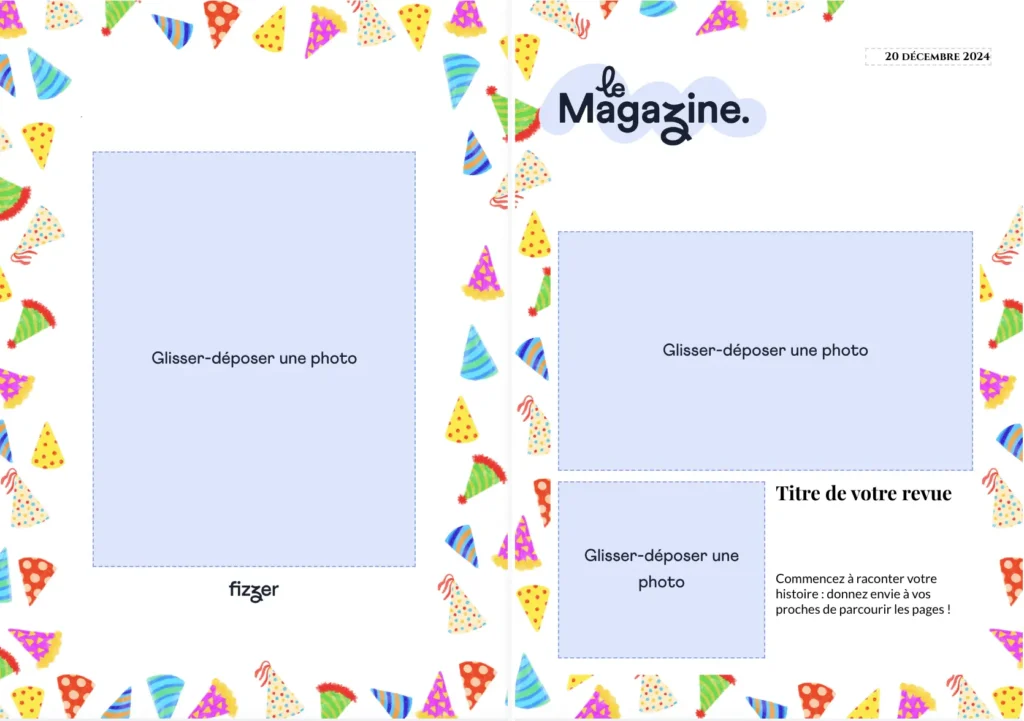 Le Magazine Fizzer : cadeau personnalisable pour un anniversaire