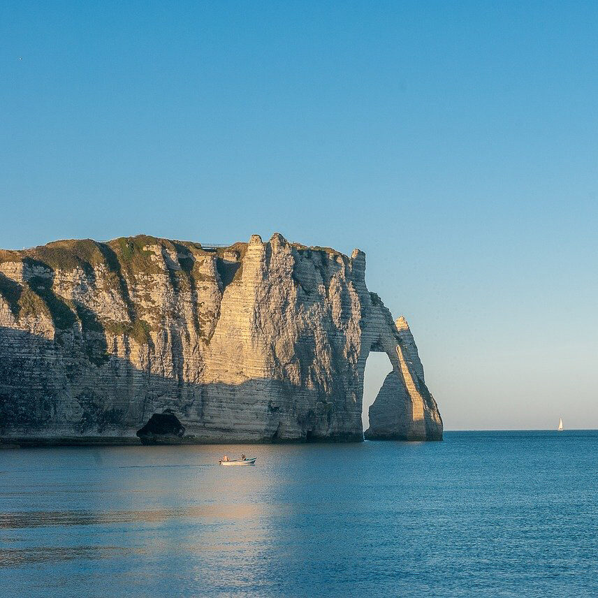 falaises etretat porte d’aval