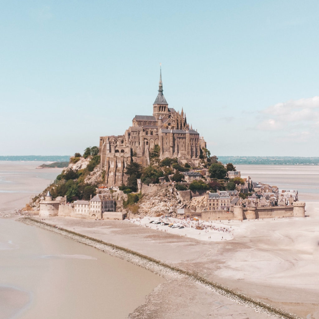 mont saint michel maree basse