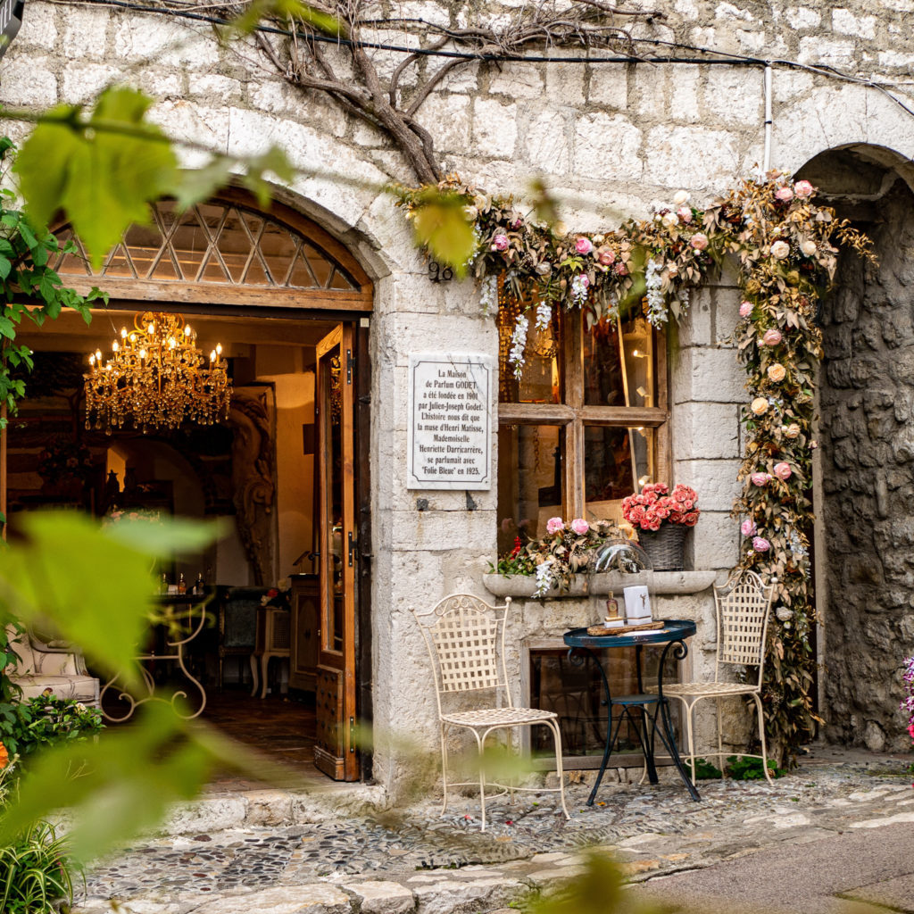 parfumerie dans le village de vence