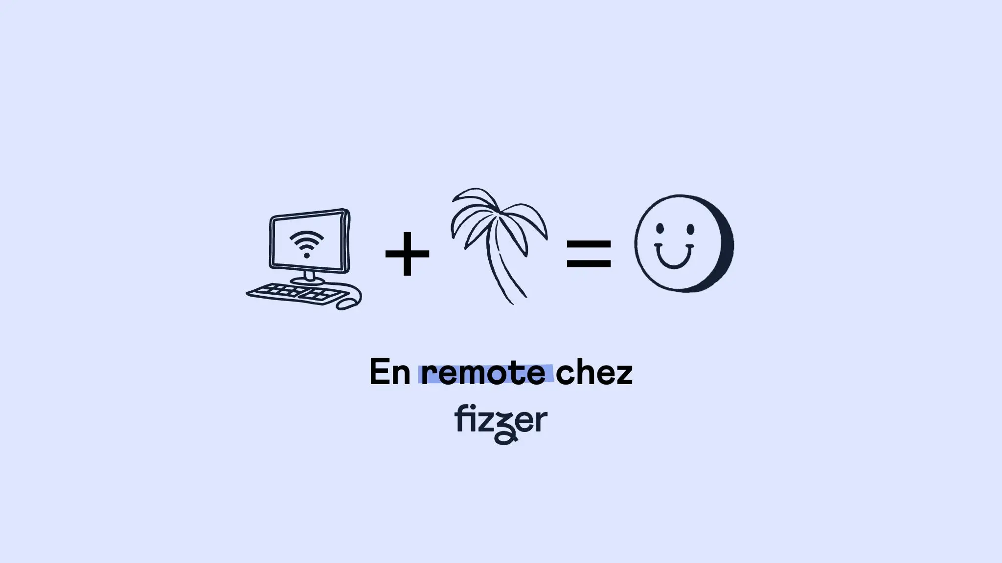 Illustrationen Remote-Computer-Palm-Smiley