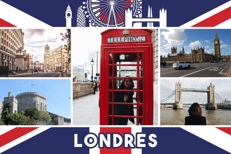 Carte Postale Londres - à personnaliser avec vos photos | Fizzer